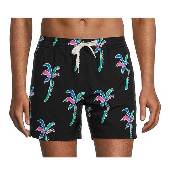 Chubbies Havana Nights Black Swim Trunks - Picture 1 of 9